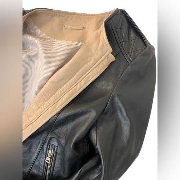 Massimo Dutti leather jacket - Picture 4 of 8